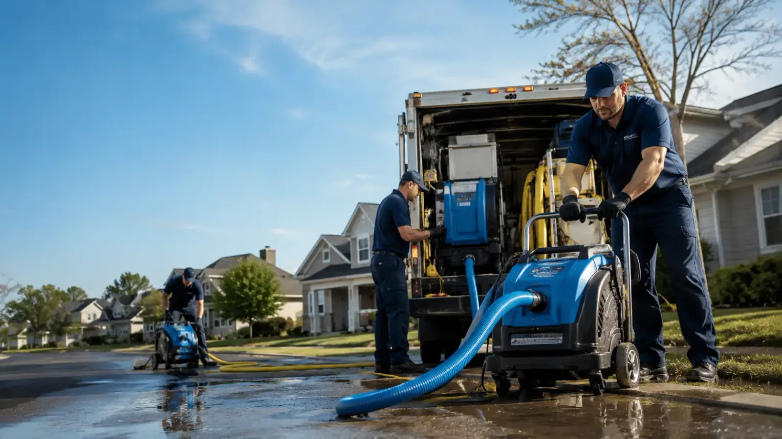 Flood Damage Cleanup in New Paris, OH